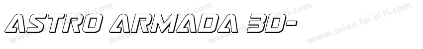 Astro Armada 3D字体转换